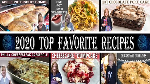 2020 Top Favorite Recipes & Highlights | Happy New Year