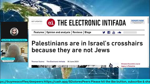 How Palestinians Are In Israel's Crosshairs Because Not Jewish (clip)