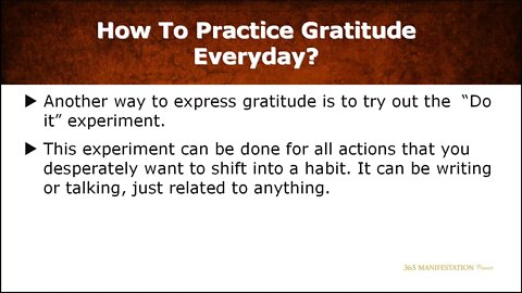 6 0 Expressing Gratitude For Everything 365 Manifestation Power