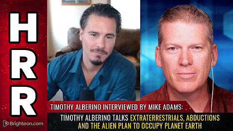 Timothy Alberino talks extraterrestrials, abductions and the alien plan to OCCUPY planet Earth