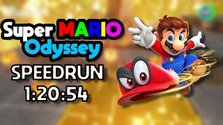 Super Mario Odyssey - Any% Speedrun - 1:20:54