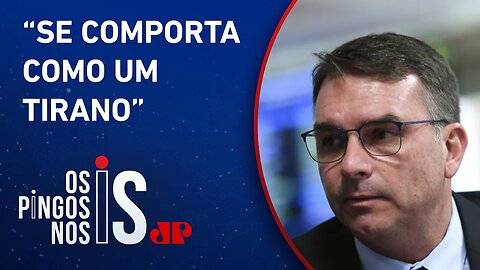 Flávio Bolsonaro vai na contramão de Valdemar Costa Neto e afirma que não quer Dino no STF