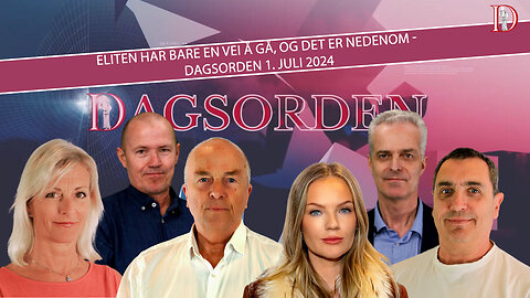 Eliten har bare en vei å gå, og det er nedenom - Dagsorden 1. juli 2024