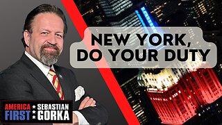 New York, do your duty. Lee Zeldin with Sebastian Gorka on AMERICA First