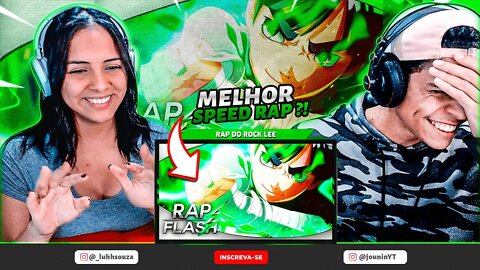 Rap do Rock Lee - Lótus Oculta // SpeedRap 04 // Flash Beats (Prod. WB Beats) | [React RapNerd] 🔥