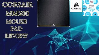 corsair mm200 mouse pad review