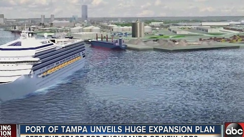 Port of Tampa unveils huge expansion plan