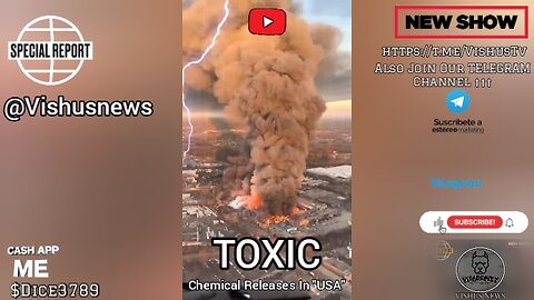 TOXIC: Chemicals Released In "USA"... #VishusTv 📺