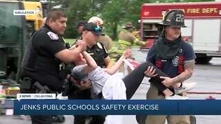 Jenks Public Schools Safety Exercise