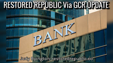 Restored Republic via a GCR: Update as of November 28, 2023