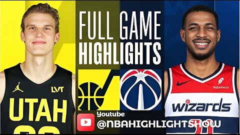 Utah Jazz vs Washington Wizards Full Game Highlights | Jan 25 | 2024 NBA Season