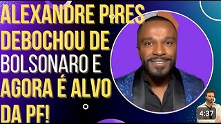 Alexandre Pires debochou de Bolsonaro e agora recebe visita da PF! By OiLuiz