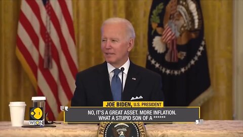 Biden SWEARS at Reporters Compilation