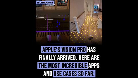 APPLE'S VISION PRO HAS FINALLY ARRIVED. HERE ARE THE MOST INCREDIBLE APPS AND USE CASES SO FAR: