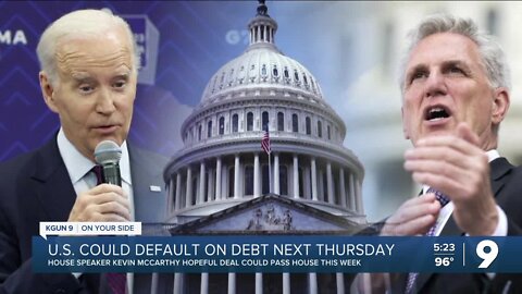 U.S. could default on debt next Thursday