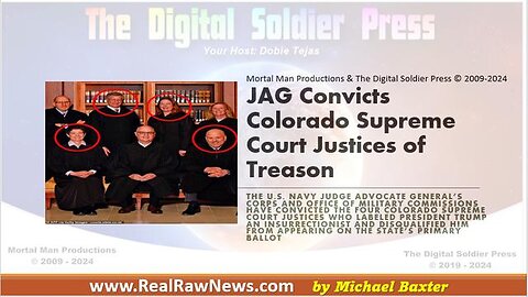 JAG Convicts Colorado Supreme Court Justices of Treason