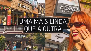 TOUR pelas lojas DE CHOCOLATE EM GRAMADO #vlogdeviagens