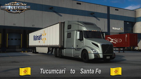 ATS | Volvo VNL 860 | Tucumcari NM to Santa Fe NM | Fireworks 24,002lb