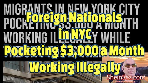 Foreign Nationals in NYC Pocketing $3,000 a Month Working Illegally-SheinSez 302