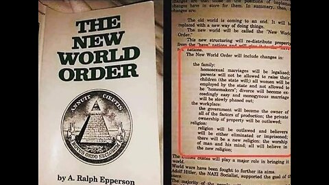 ⛔ The New World Order - Ralph Epperson