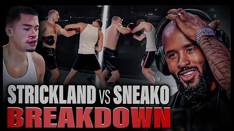 "PROPS TO SEAN STRICKLAND!" | SNEΑΚΟ vs STRICKLAND BREAKDOWN!