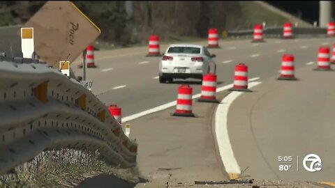 Major construction shutdown starts Friday night on westbound I-696