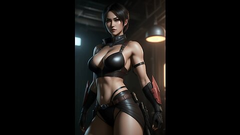Ada Wong AI art lookbook (4K Resident Evil character)