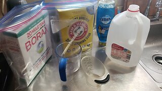 MasonX's DIY LAUNDRY DETERGENT!..and more