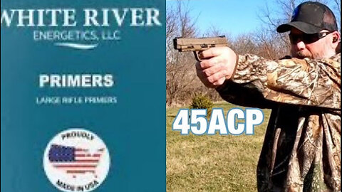 Trying Out White River Primers in 45acp - Final Thoughts on This Primer Series