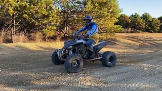 2008 YFZ450 test hit