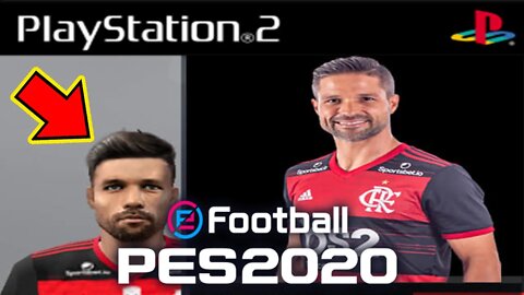 PES 2020 PS2 100% ATUALIZADO ( JUNHO )