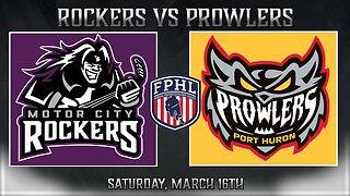 Motor City Rockers vs Port Huron Prowlers 3/16/24