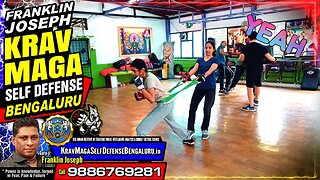 Franklin Joseph Krav Maga in Bengaluru (Self Defense) ~ Rope Pull Combatives Punches A356 #KravMaga