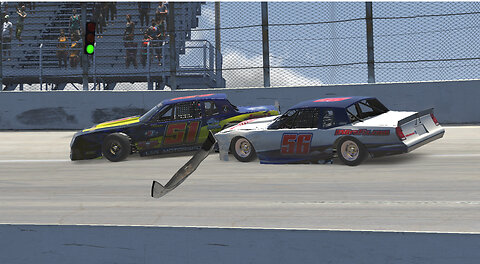 Street Stock Feature at Five Flags Speedway on iRacing