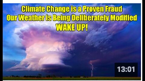 Weather Wars And The Climate Fraud | The Crowhouse