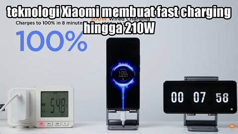 Xiaomi Bikin Teknologi Fast Charging 210W