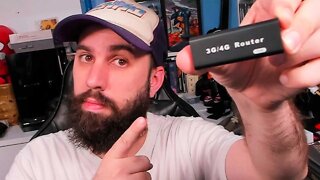 Mini Router com USB - Ótima opção para jogar PS2 via rede e se livras dos jogos travando!