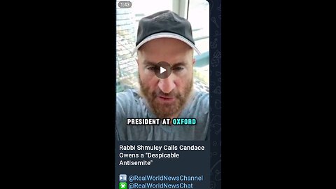 News Shorts: Rabbi versus Candace Owens