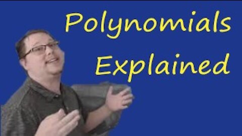 Polynomials Explained: Math CAN Be Easy!!
