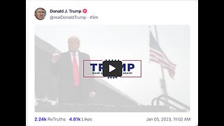 Donald J Trump TS post Jan 05, 2023, 11:02 AM