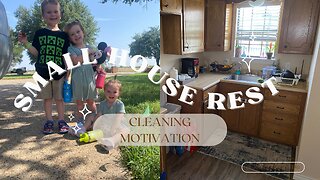 🧼 SMALL HOUSE RESET | CLEANING MOTIVATION