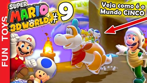 Super Mario 3d World #9 - Veja um TRUQUE para conseguir VIDAS INFINITAS sempre que precisar! 😱😱😱
