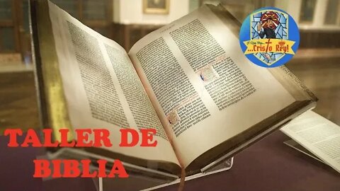 TALLER DE BIBLIA: CANONICIDAD 03 #Biblia #SagradasEscrituras #VivaCristoRey #YqueVivaCristoRey