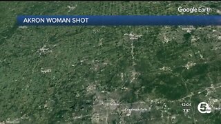 Akron woman fatally shot while sitting on her couch