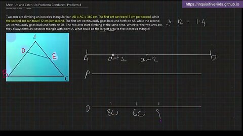 Meet Up Catch-Up Problem Combination: Problem 4