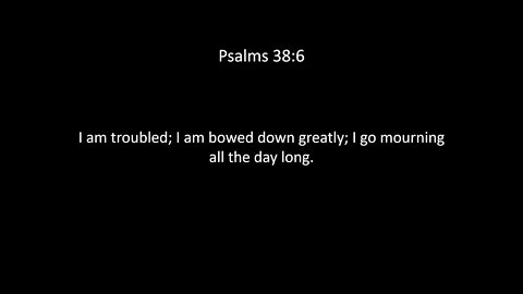 Psalms Chapter 38