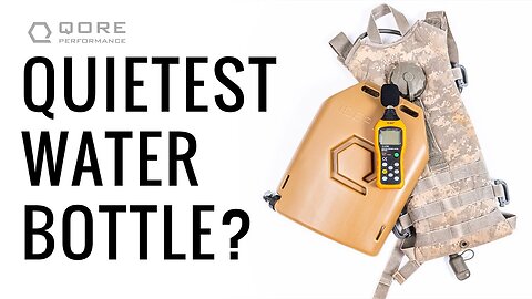 Plate Carrier Hydration: How Loud is Your Water Bottle? (IcePlate®, Camelback, Nalgene)