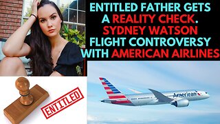 Entitled Father on Flight has words for Passengers after they refuse to Swap Seats