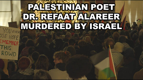 'I AM YOU' - NYC Vigil Honors Palestinian Poet Dr. Refaat Alareer Murdered By Israel