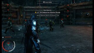 Middle-Earth : Shadow of Mordor ( Murdering The Warrior Horde ) Orc Killer